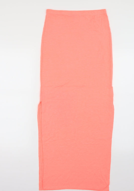 Primark Womens Pink   A-Line Skirt Size 8