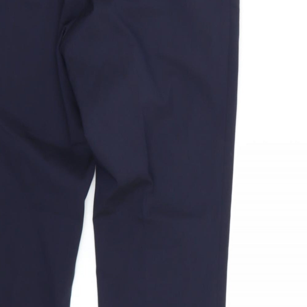 Womens UK Size 30 Marks and Spencer Regular Fit Blue Trousers