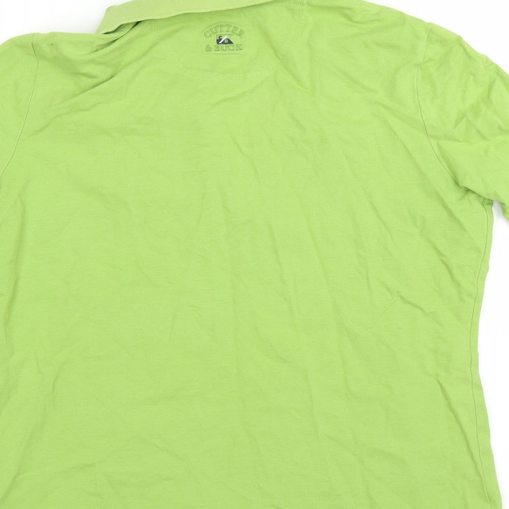 Gutter & Buck Womens Green Basic Polo Size M