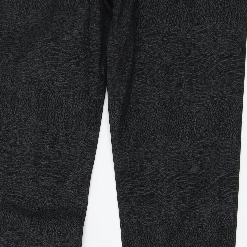 Womens UK Size 12 Redherring Regular Fit Black Trousers