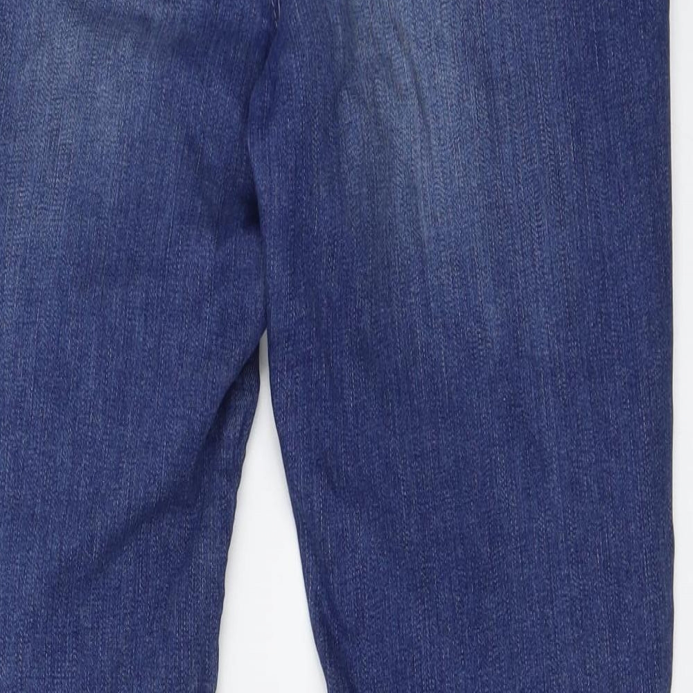 F&F Womens Blue Skinny Jeans Size 32 in L27 in