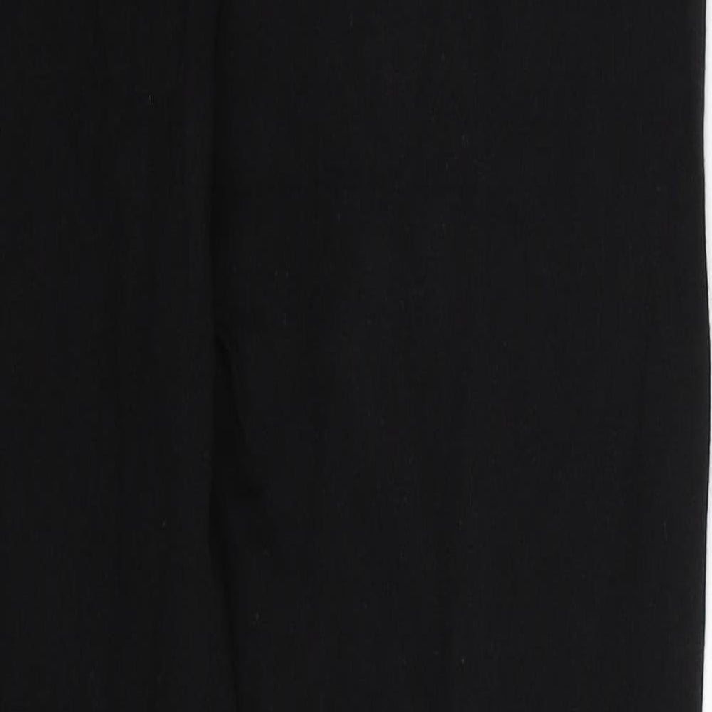 Womens UK Size M H&M Capri Black Leggings