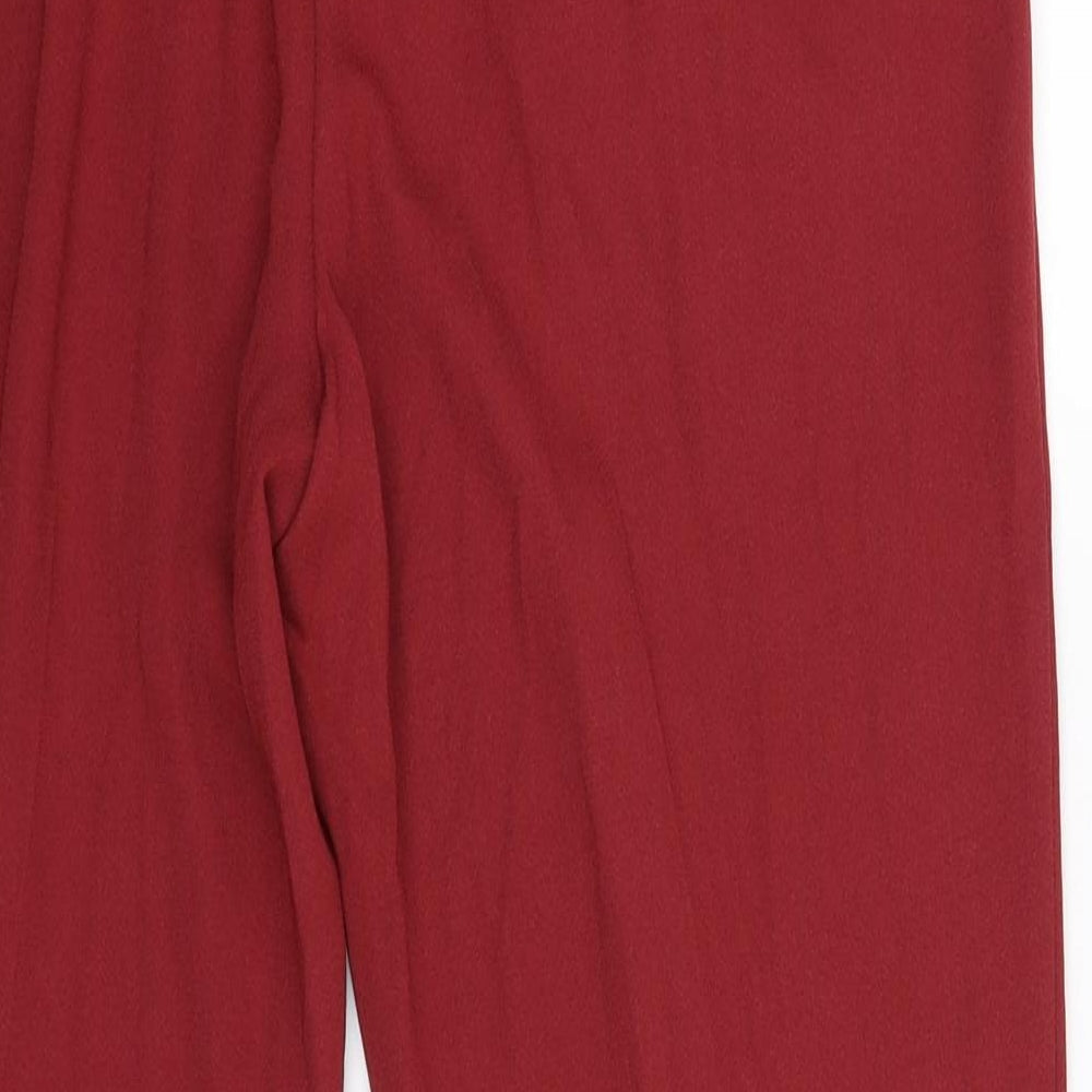 Primark Womens Brown Trousers Size 10 L27 in