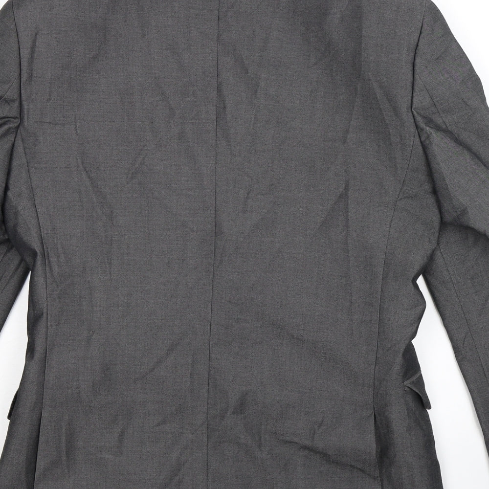F&F Mens Grey   Jacket Suit Jacket Size 36