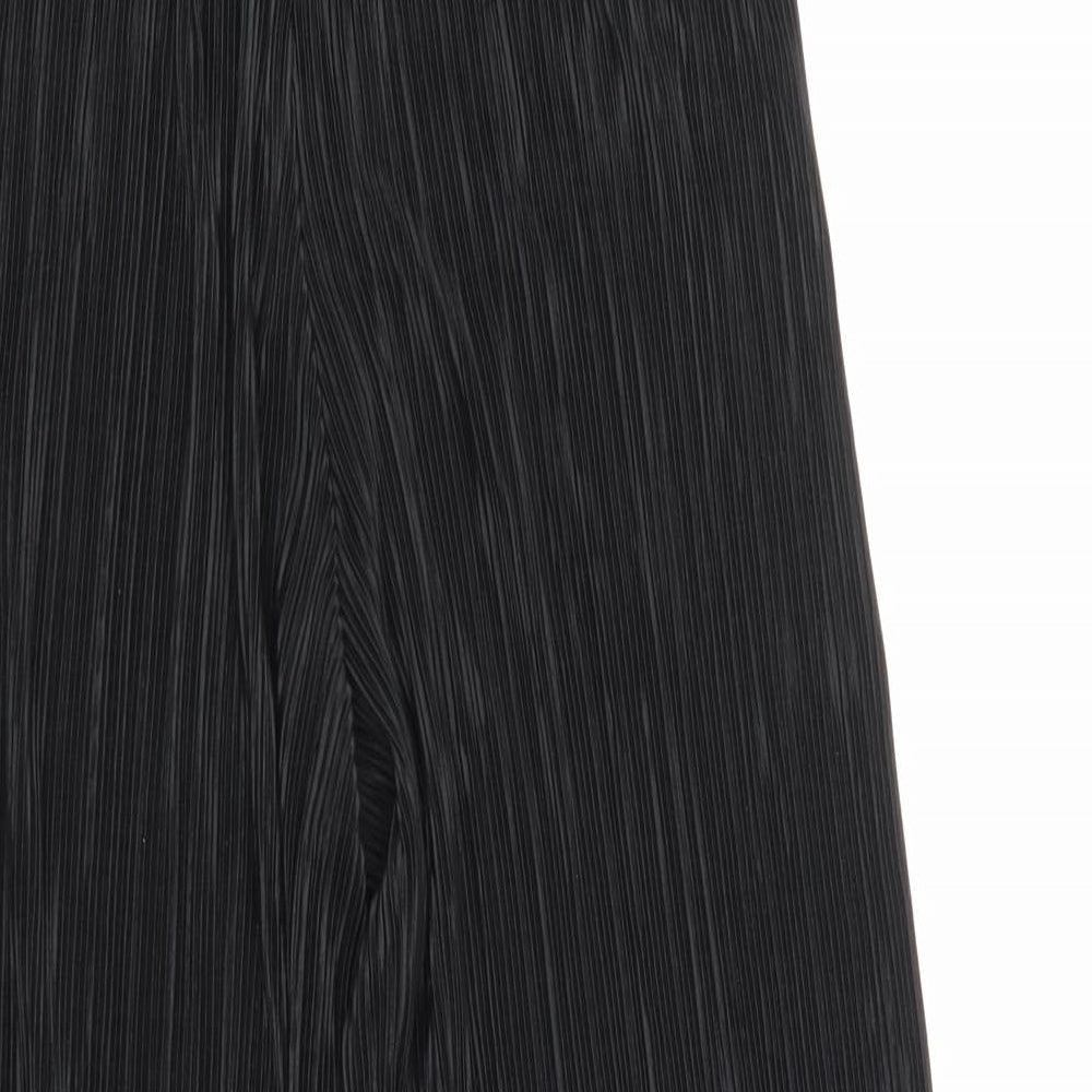 New Look Womens Black Trousers Size 8 L22 in