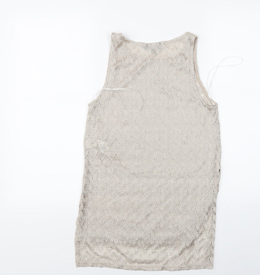 New Look Womens Ivory Slip Dress Size 10