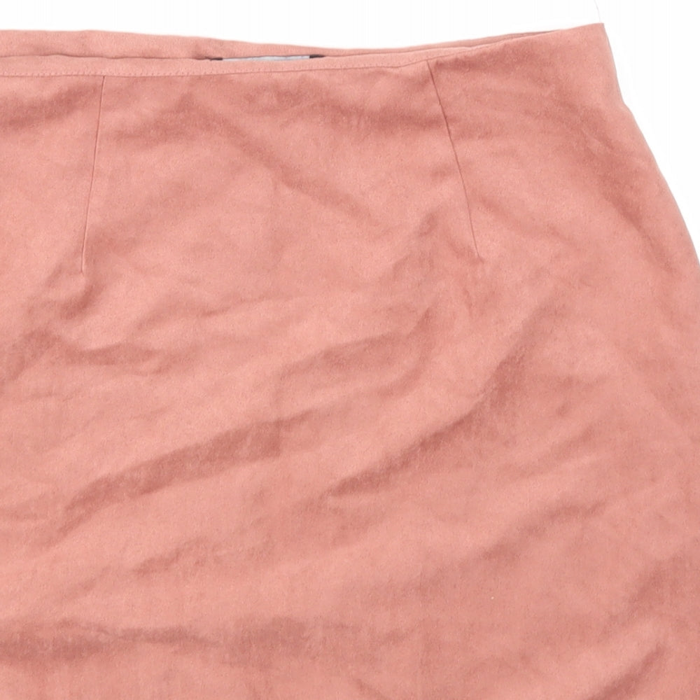 Atmosphere Womens Beige A-Line Skirt Size 12