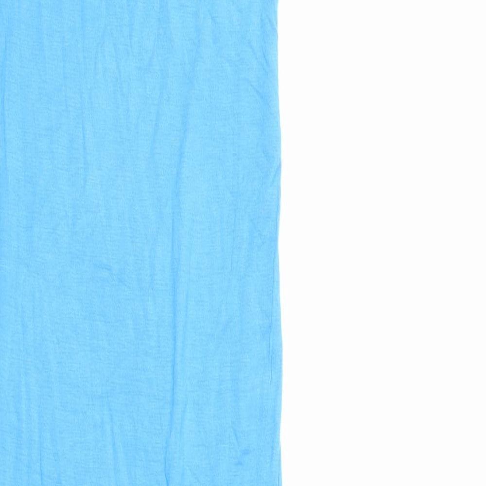 Body2Body Womens Blue T-Shirt Dress