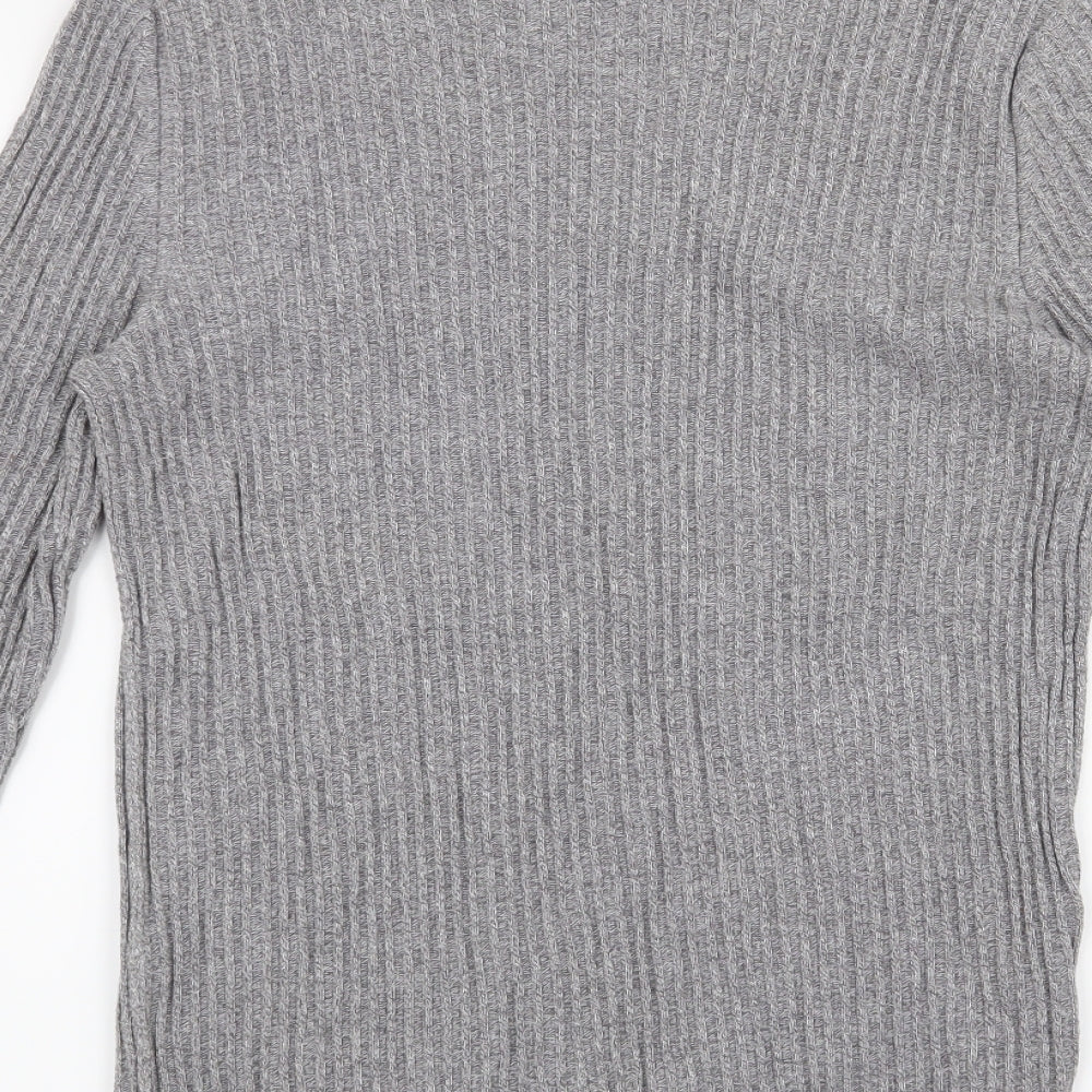 River Island Mens Grey Pullover Jumper Size L