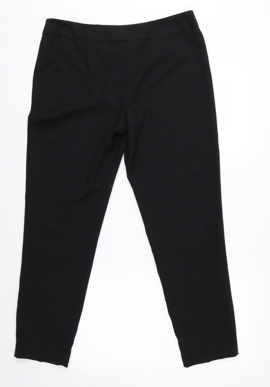 George Womens Black Dress Pants Trousers Size 14 L28 in