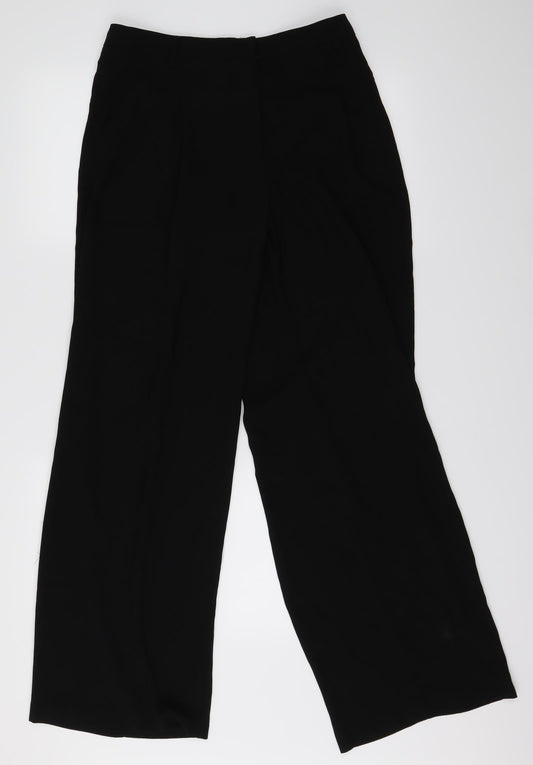 Womens UK Size 10 F&F Regular Fit Dress Pants Blue Trousers