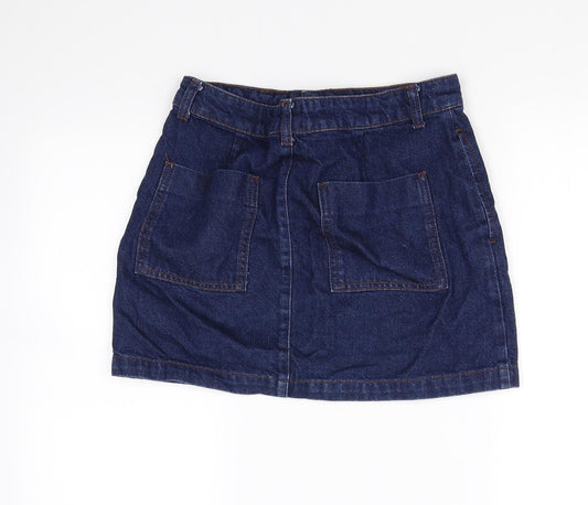 BDG Womens Blue   Mini Skirt Size S