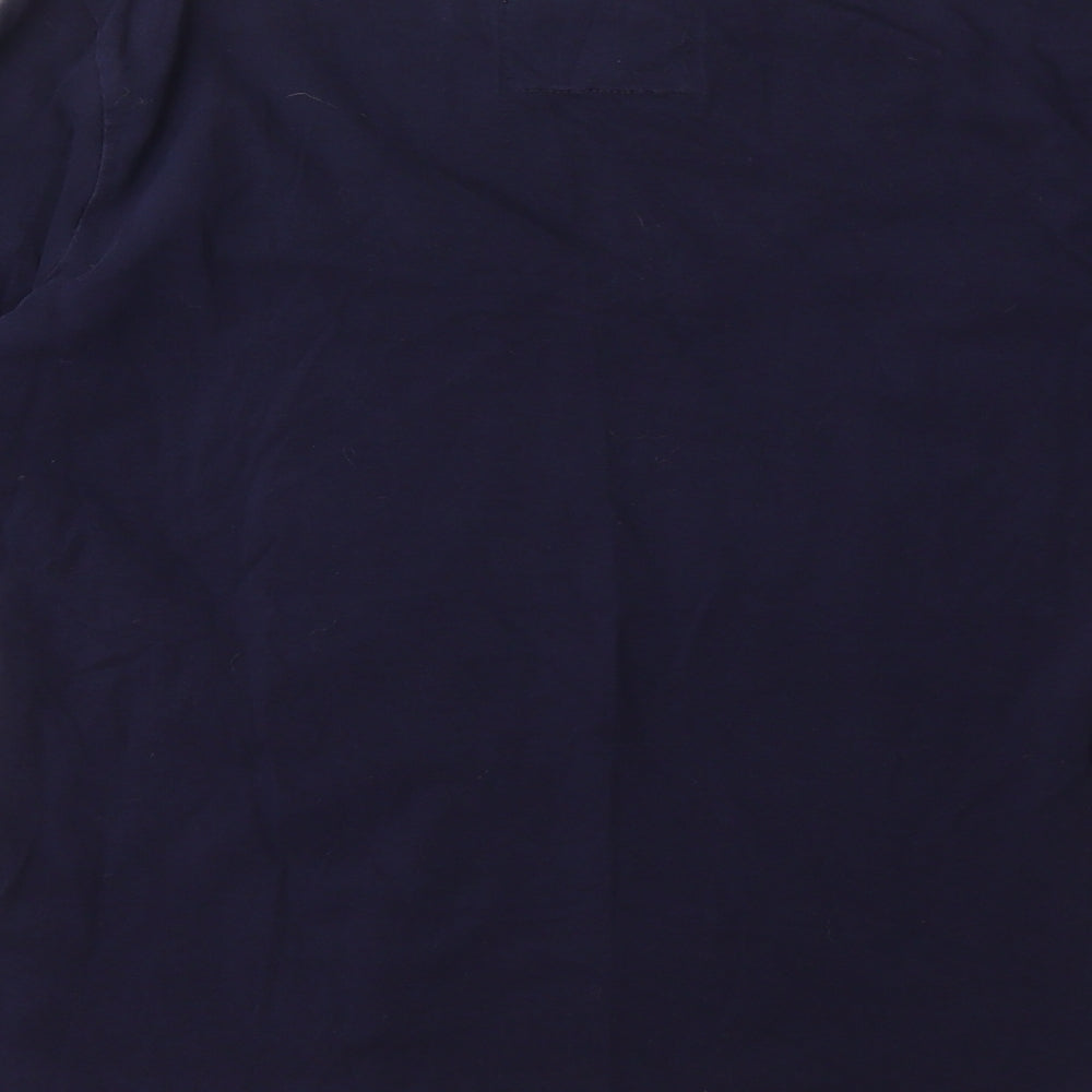 Per Una Womens Blue Basic T-Shirt Size 10