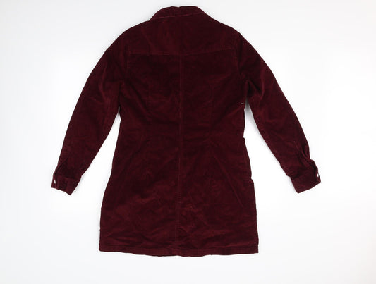 Papaya Womens Purple Jacket Coat Size 14