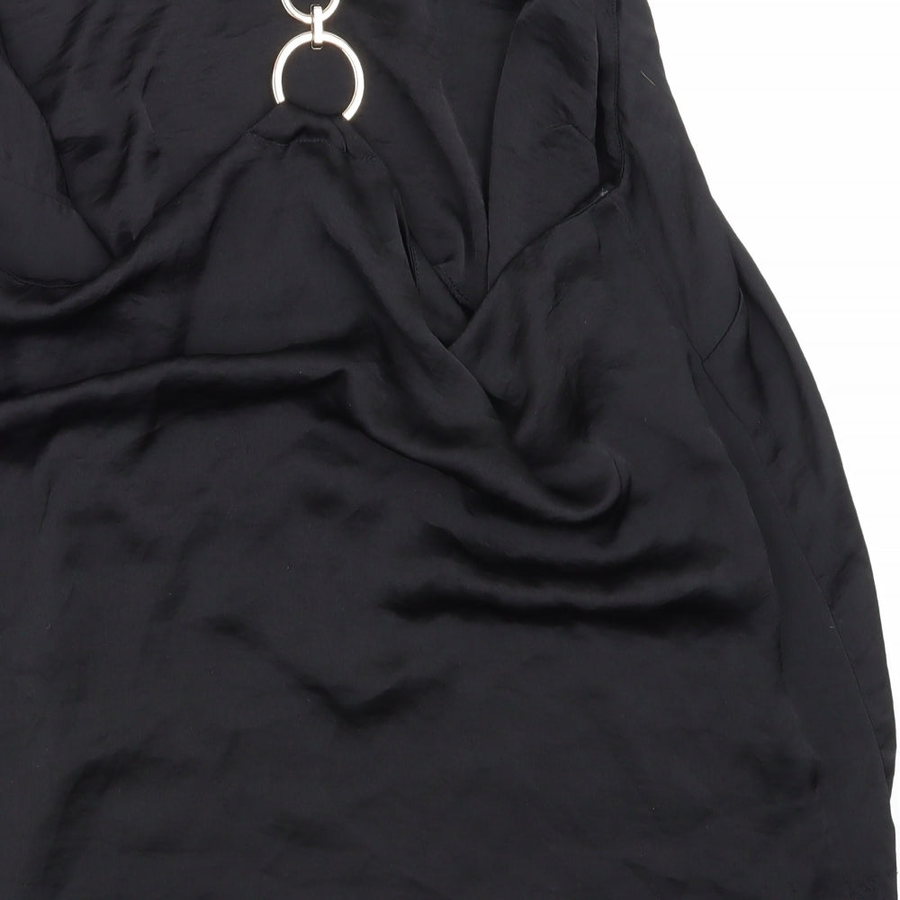 NEWLOOK Womens Black Basic Blouse Size 20