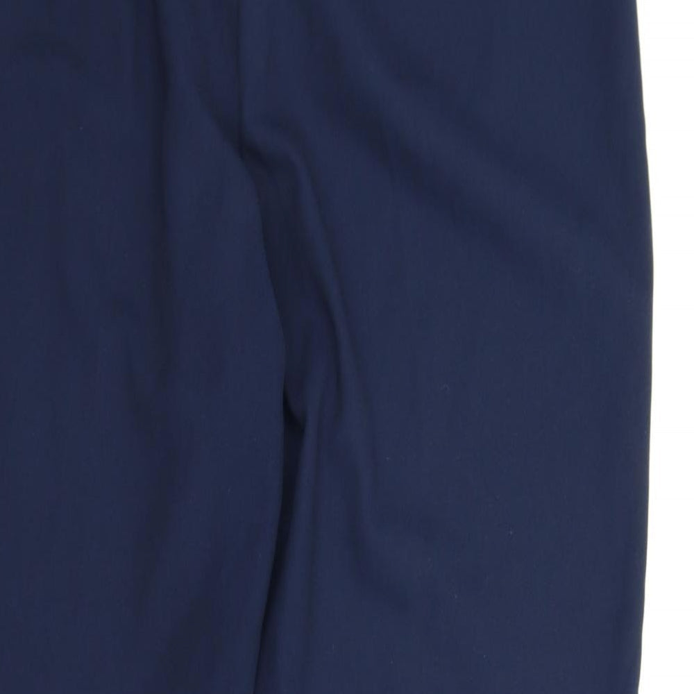 Womens UK Size 14 Atmosphere Regular Fit Carrot Blue Trousers