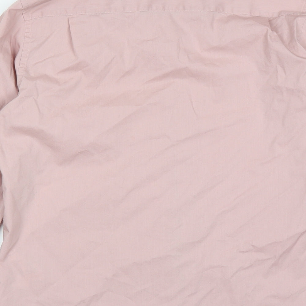 Cedar Wood State Mens Pink Dress Shirt Size M