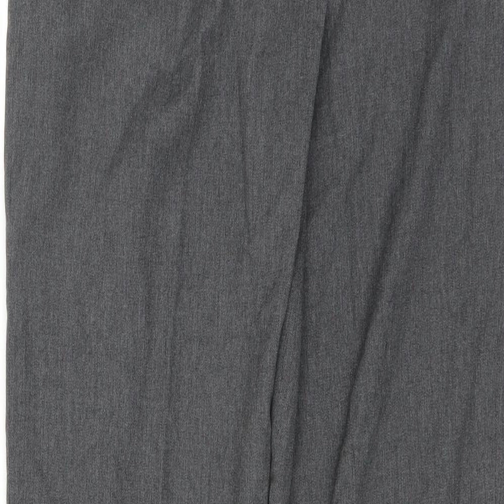 Mens UK Size 29 in Cat Ballou Regular Fit Grey Trousers