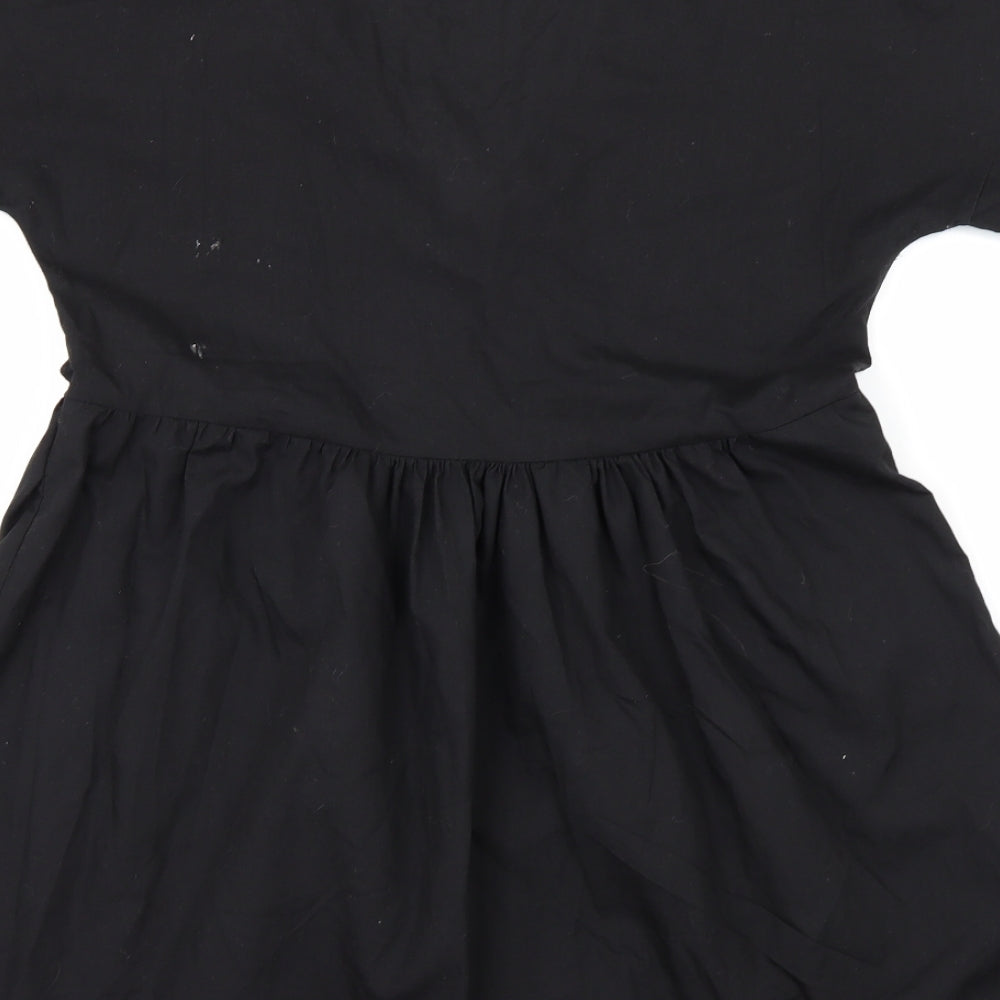 I SAW IT FIRST Womens Black Tunic Blouse Size 6