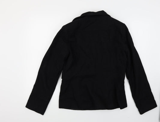 George Womens Black   Jacket Coat Size 12