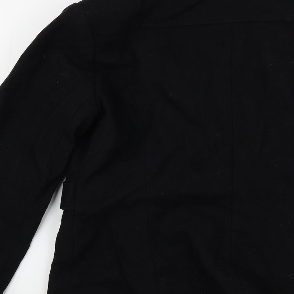 George Womens Black Jacket Coat Size 12