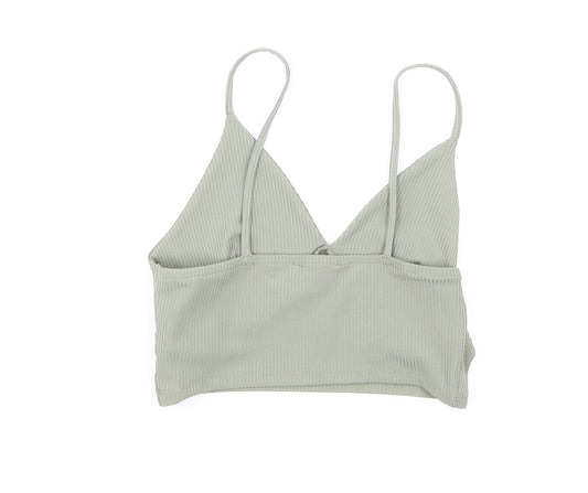Primark Womens Green Camisole T-Shirt Size S - Cropped