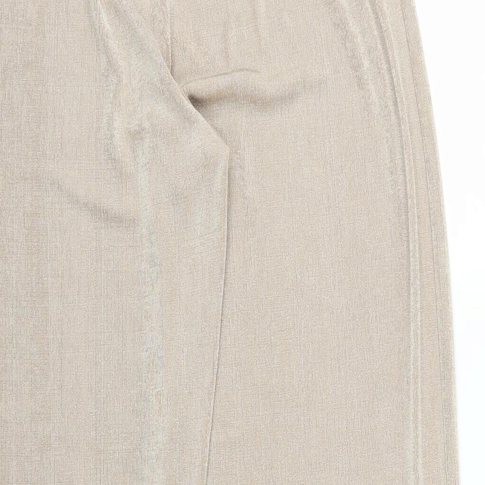 Kaleidoscope Womens Beige Trousers Size 16 L29 in