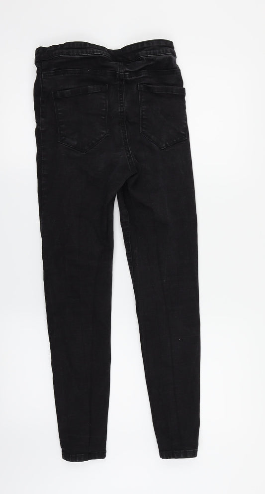 Denim & Co. Womens Black Skinny Jeans Size 12 L30 in