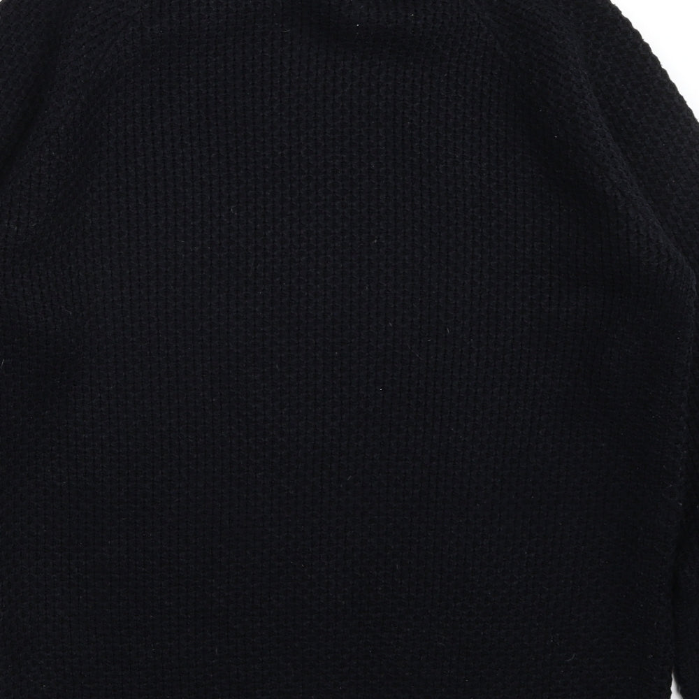 TU Womens Black Pullover Jumper Size M