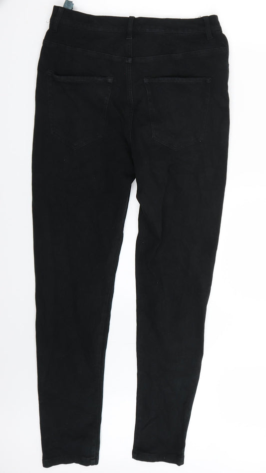 Zara Womens Black Skinny Jeans Size S L28 in