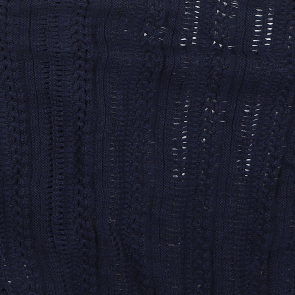 Gap Girls Blue Cardigan Jumper Size 6-7 Years