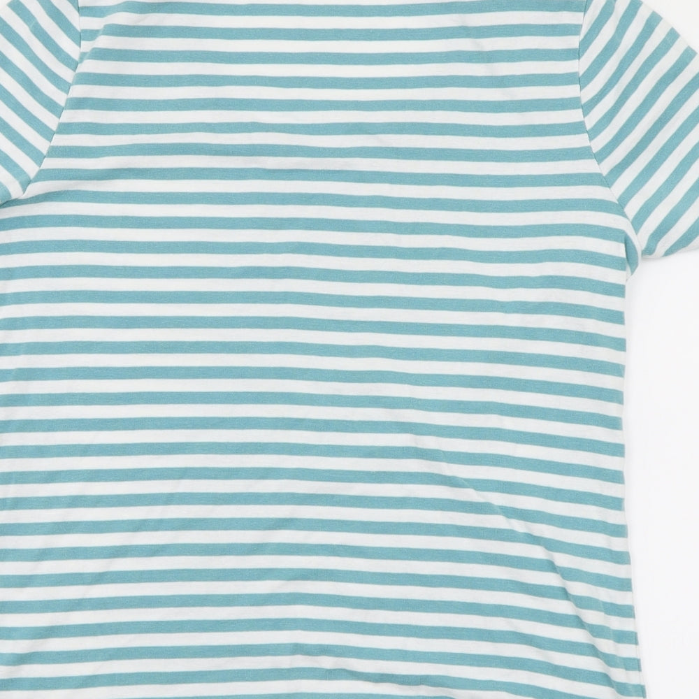 Womens UK Size 14 Bonmarché Green Basic T-Shirt