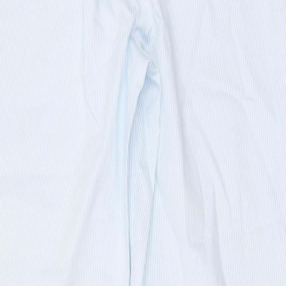 Womens UK Size 10 Marks and Spencer Regular Fit Blue Trousers