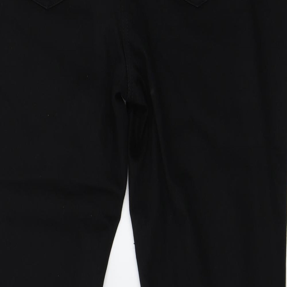 NEXT Womens Black Skinny Jeans Size 10 L24 in