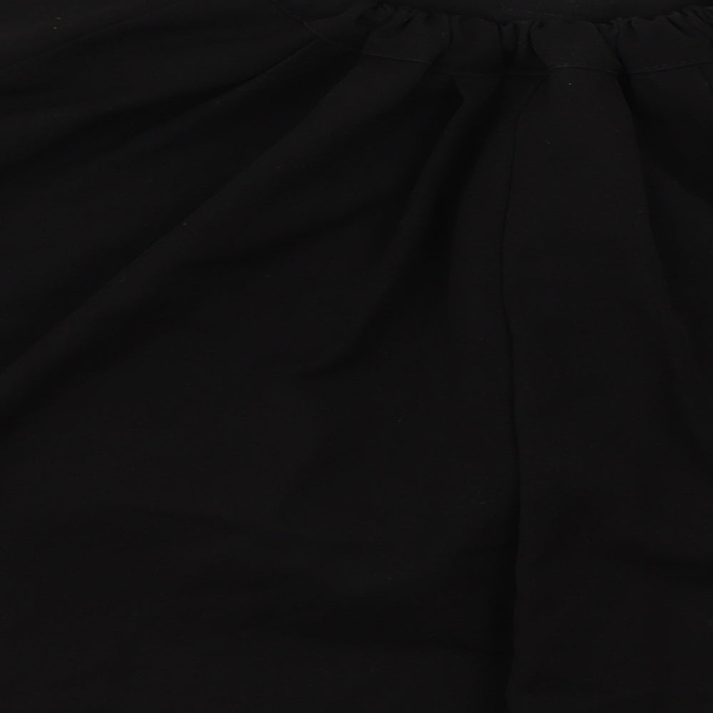 George Girls Black A-Line Skirt Size 8-9 Years