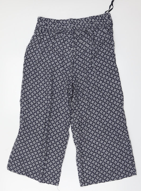 Womens UK Size 10 Bonmarché Regular Fit Blue Trousers