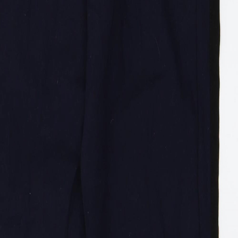 Womens UK Size 10 H&M Regular Fit Blue Trousers