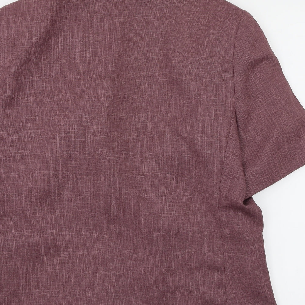 Klass Womens Pink Jacket Blazer Size 18