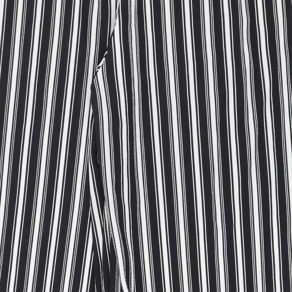Womens UK Size 14 Peacocks Regular Fit Black Trousers