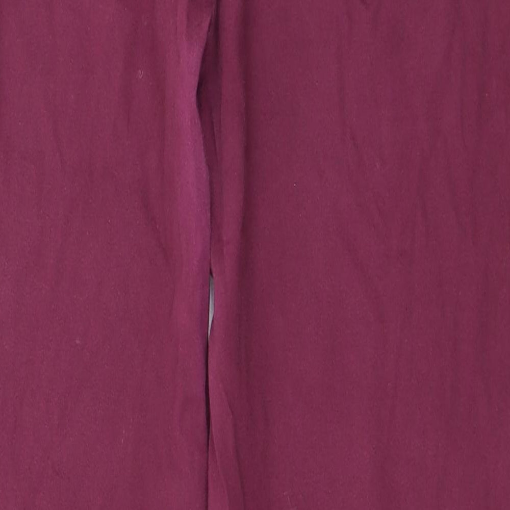 Atmosphere Womens Purple Straight Jeans Size 12 L25 in