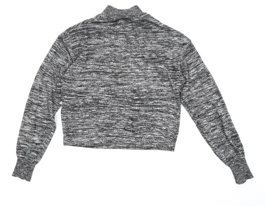 Noisy may Womens Grey Basic T-Shirt Size XS