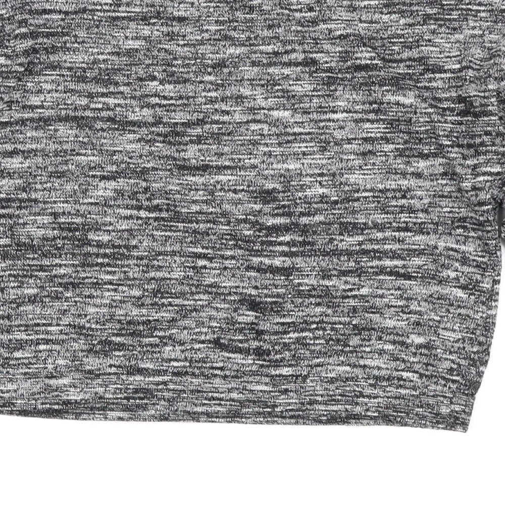 Noisy may Womens Grey Basic T-Shirt Size XS