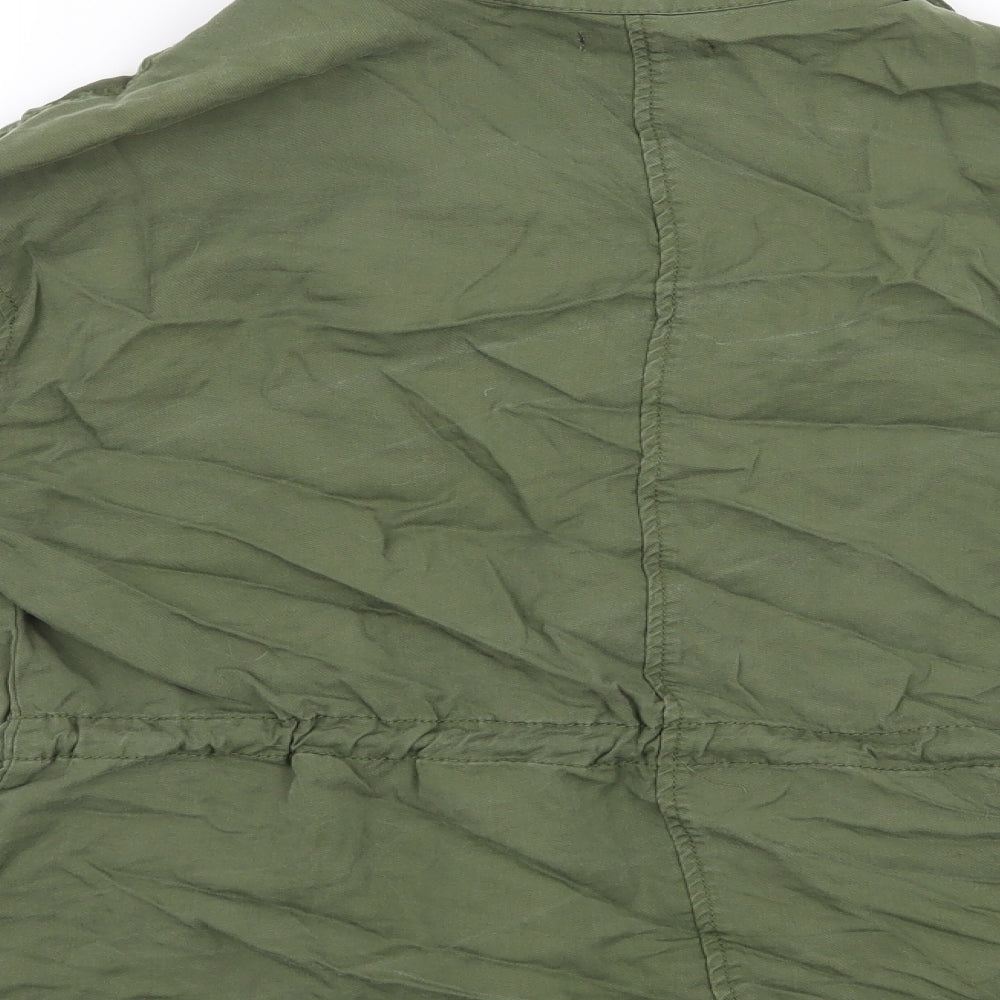 Womens UK Size S Preworn Green Jacket