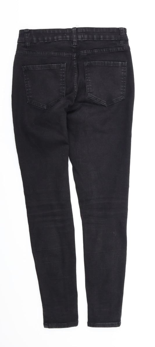 New Look Womens Black Skinny Jeans Size 8 L29 in