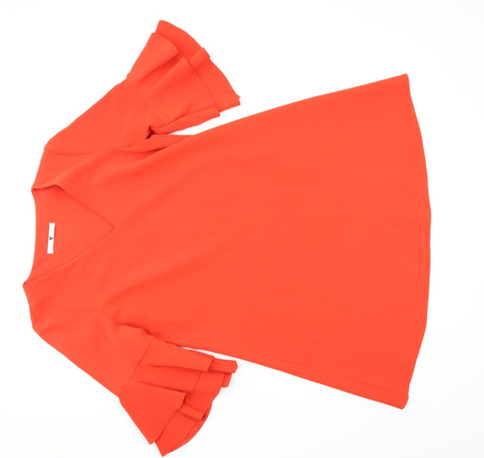 Very Womens Red Fit & Flare Size 12