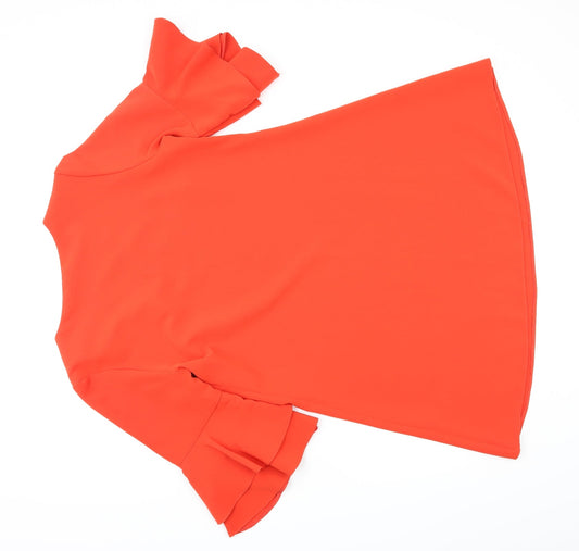 Very Womens Red Fit & Flare Size 12
