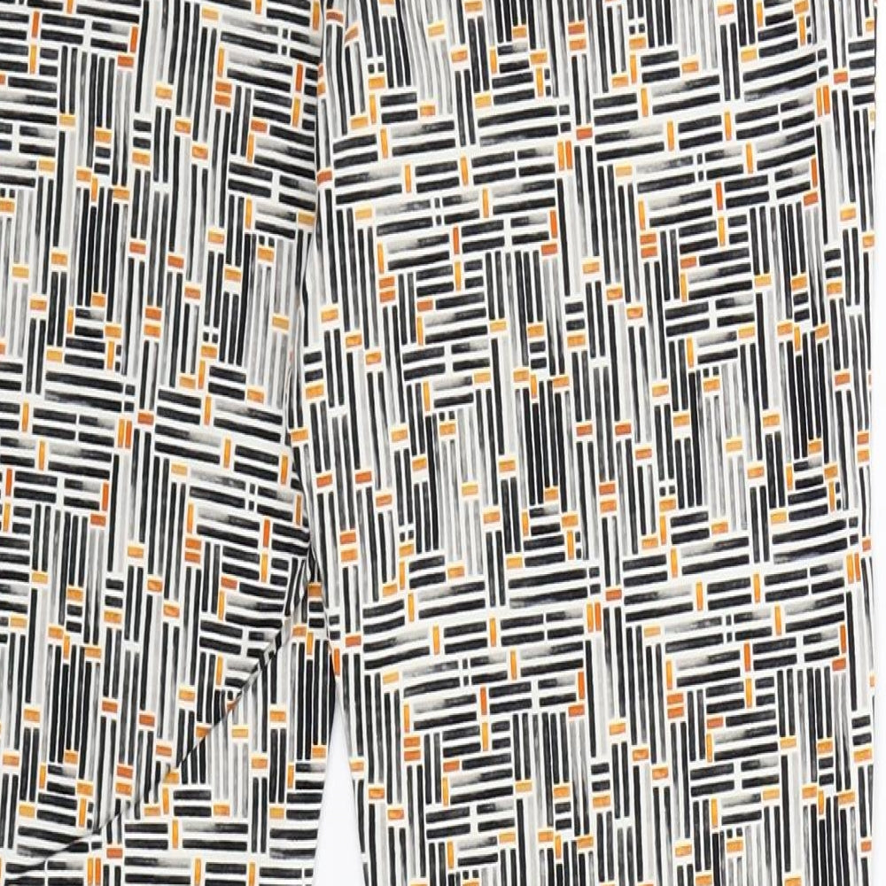 Womens UK Size 8 NEXT Extra-Slim Fit Multicoloured Trousers