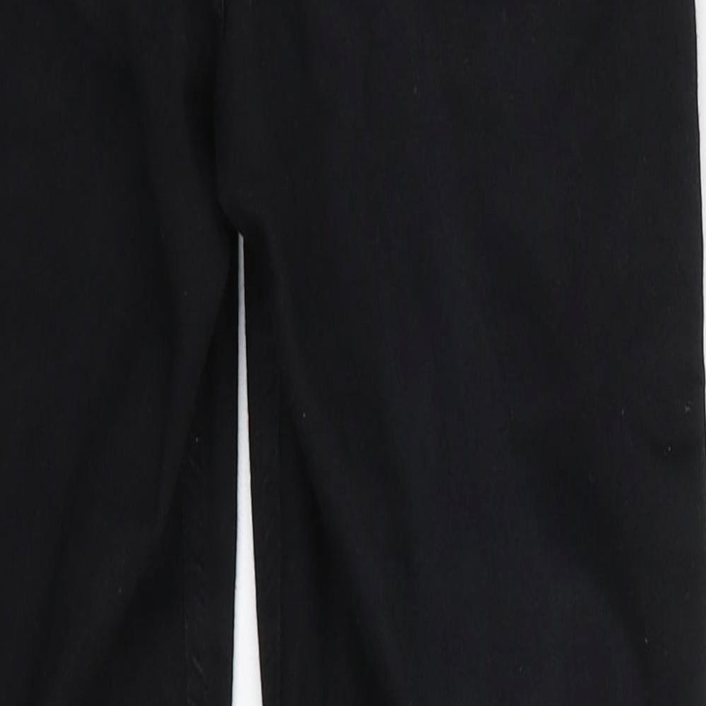 Topshop Womens Black Denim Skinny Jeans Size 25 in L28 in