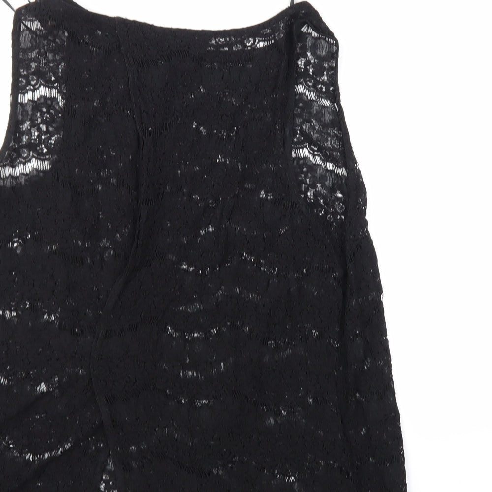 Womens UK Size George Black Basic Blouse