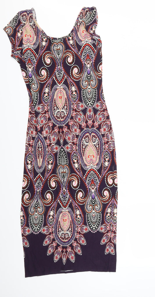 Dunnes Womens Multicoloured Paisley A-Line